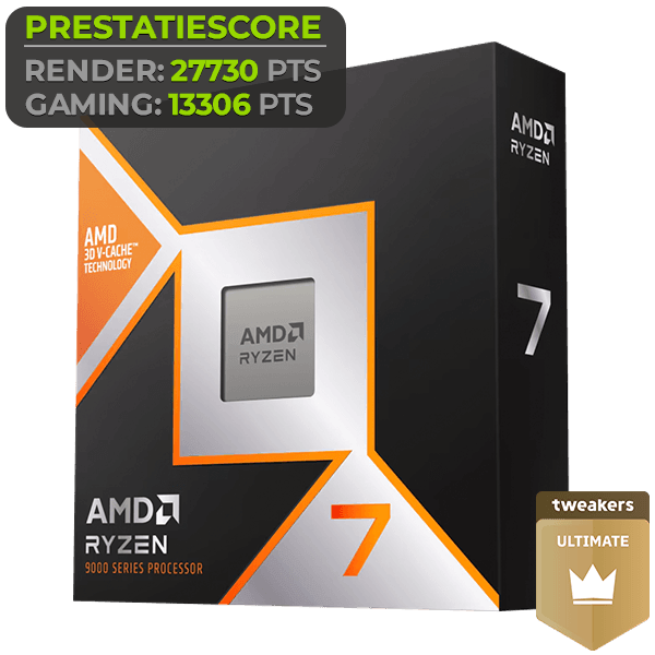 Processor afbeelding AMD RYZEN 7 9800X3D - 4,7Ghz afbeelding