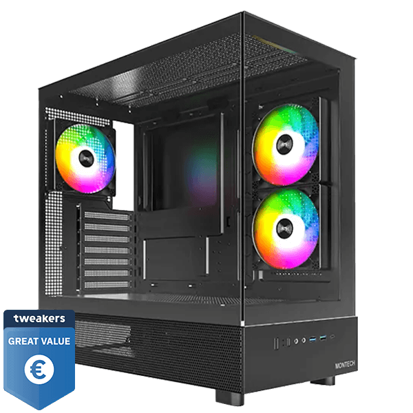 Montech XR - Zwart afbeelding Montech XR - Zwart afbeelding
