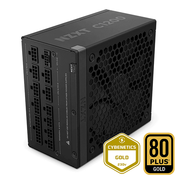 Voeding afbeelding NZXT C1200 Gold ATX 3.1(1200Watt) afbeelding