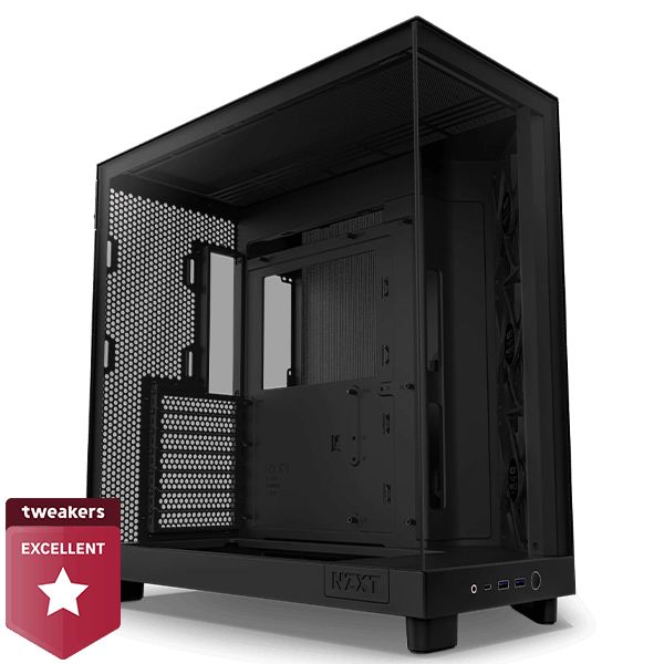 Behuizing afbeelding NZXT H6 Flow - Zwart afbeelding